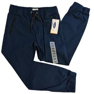 NWT Old Navy Flex Joggers Navy Boys 8